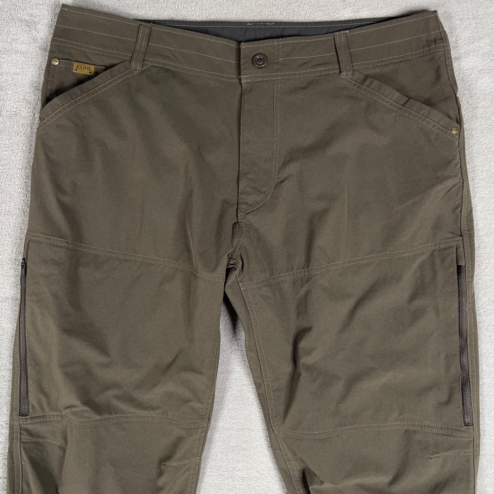 Kuhl Silencr Guide Pants Men's 38x32 Dark Roast Outdoor Hiking Gorpcore 5162 - Picture 2 of 14
